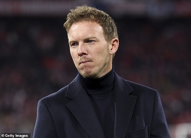 Julian Nagelsmann is another candidate but his situation is complicated after his recent Bayern Munich exit