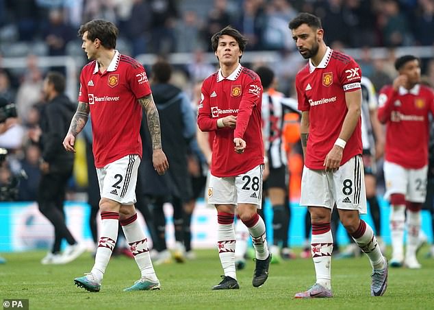 United suffered another chastening afternoon as they slipped to a 2-0 defeat at Newcastle