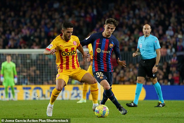 Barcelona have struggled to register Gavi as a first-team player amid their financial issues