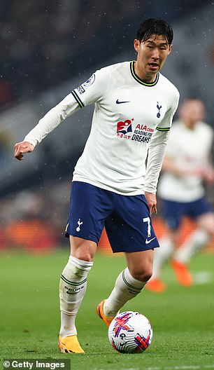 Mitchell was credited with bringing Son Heung-min to Tottenham in 2015