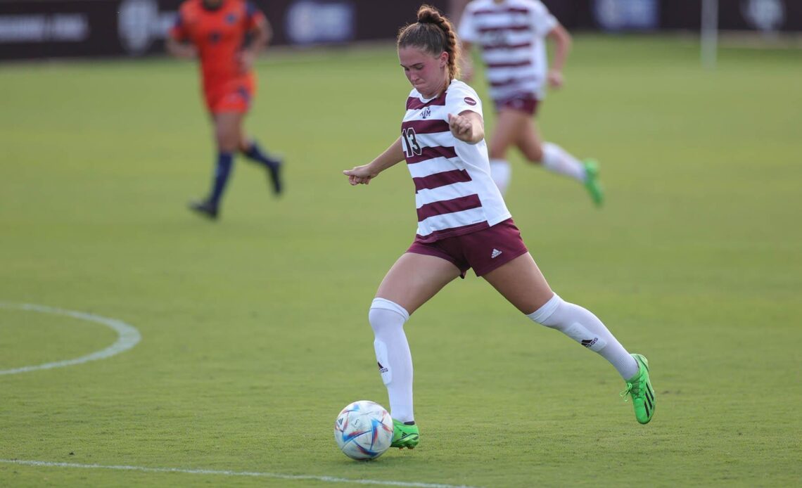 Aggies End Spring Slate with Flurry of Goals - Texas A&M Athletics
