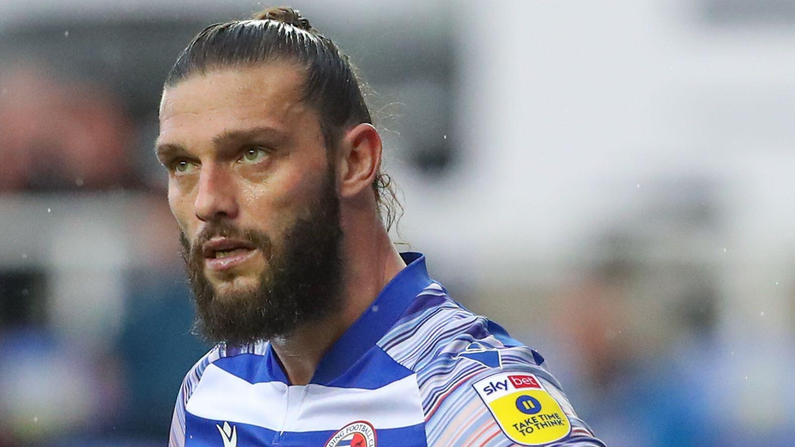 Andy Carroll during the Championship match between Reading and Hull City at Select Car Leasing Stadium, Reading, March 2023.