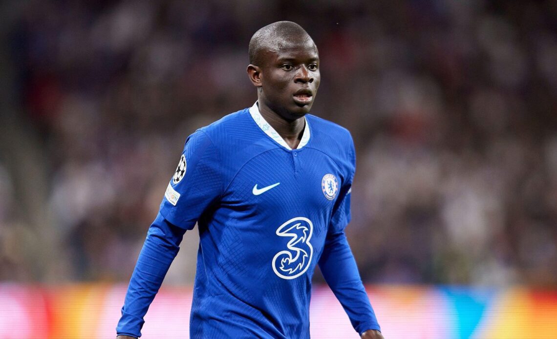 Chelsea midfielder N'Golo Kante during a match