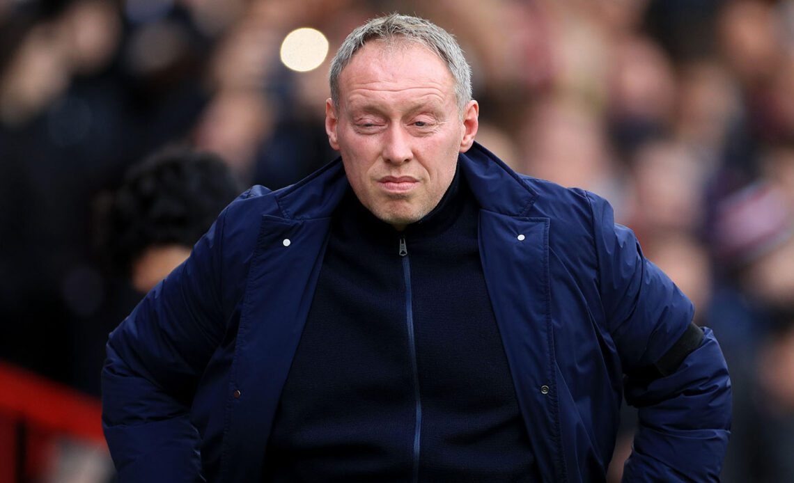 Nottingham Forest manager Steve Cooper during the Premier League match at the City Ground, Nottingham