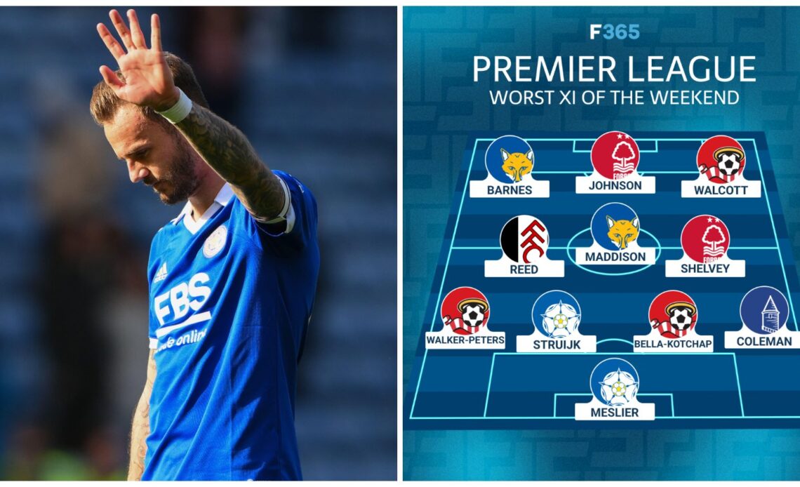 Premier League worst XI of the weekend