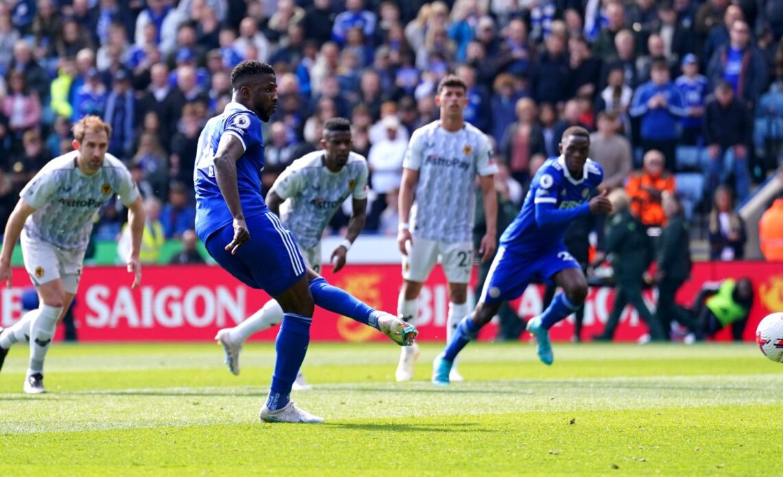 Kelechi Iheanacho scores for Leicester