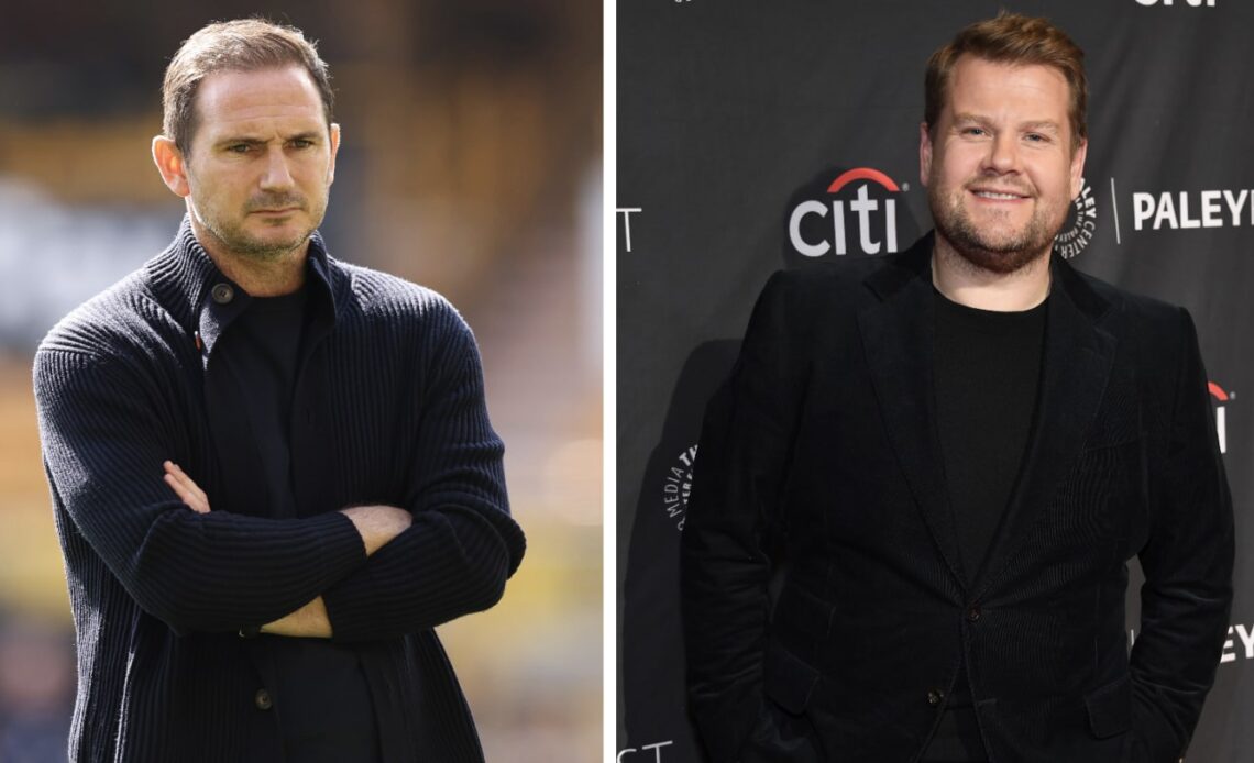 Frank Lampard discusses James Corden's recommendation to Todd Boehly