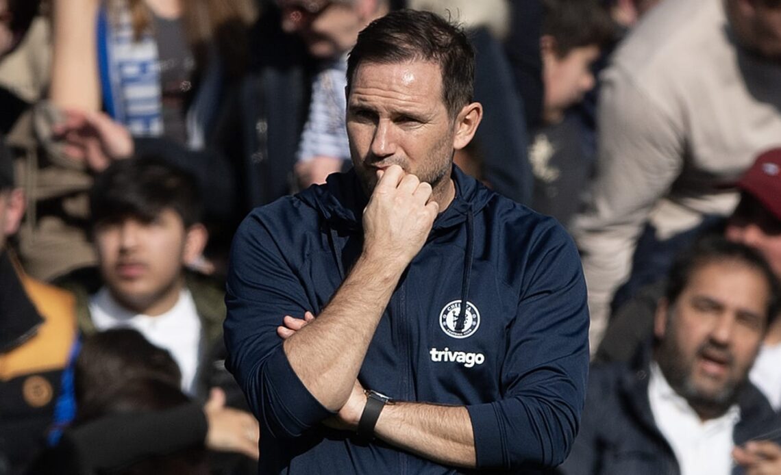 Frank Lampard slams Chelsea's 'fighting and running' in Brighton defeat