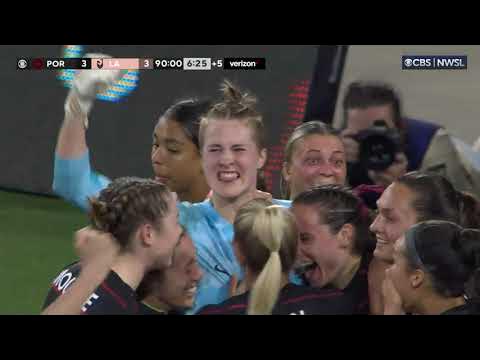 GOAL | Bella Bixby scores cheeky stoppage-time goal to keep Thorns undefeated through 5 NWSL matches