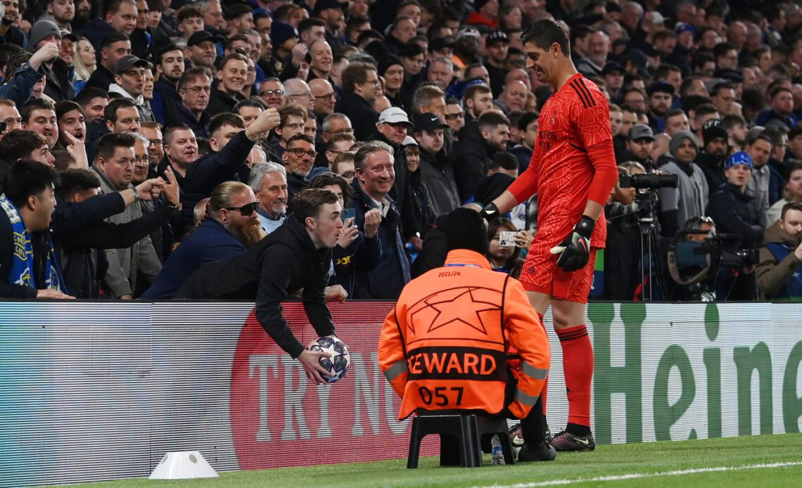 How Thibaut Courtois angered Chelsea fans during Real Madrid clash