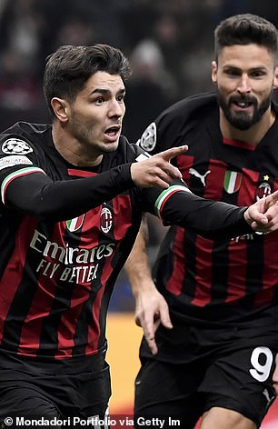 AC Milan saw off Napoli in the quarter-final