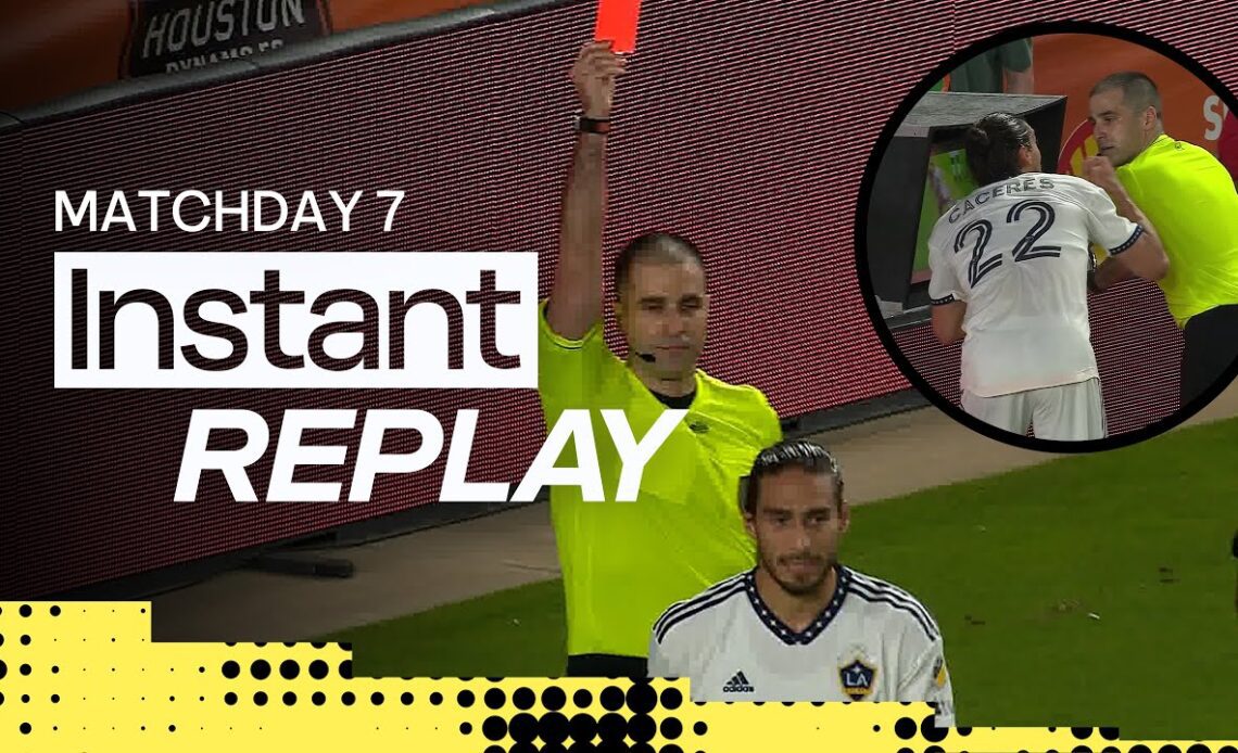 LA Galaxy’s Martín Cáceres Earns Silly Red Card After Entering Referee Review Area
