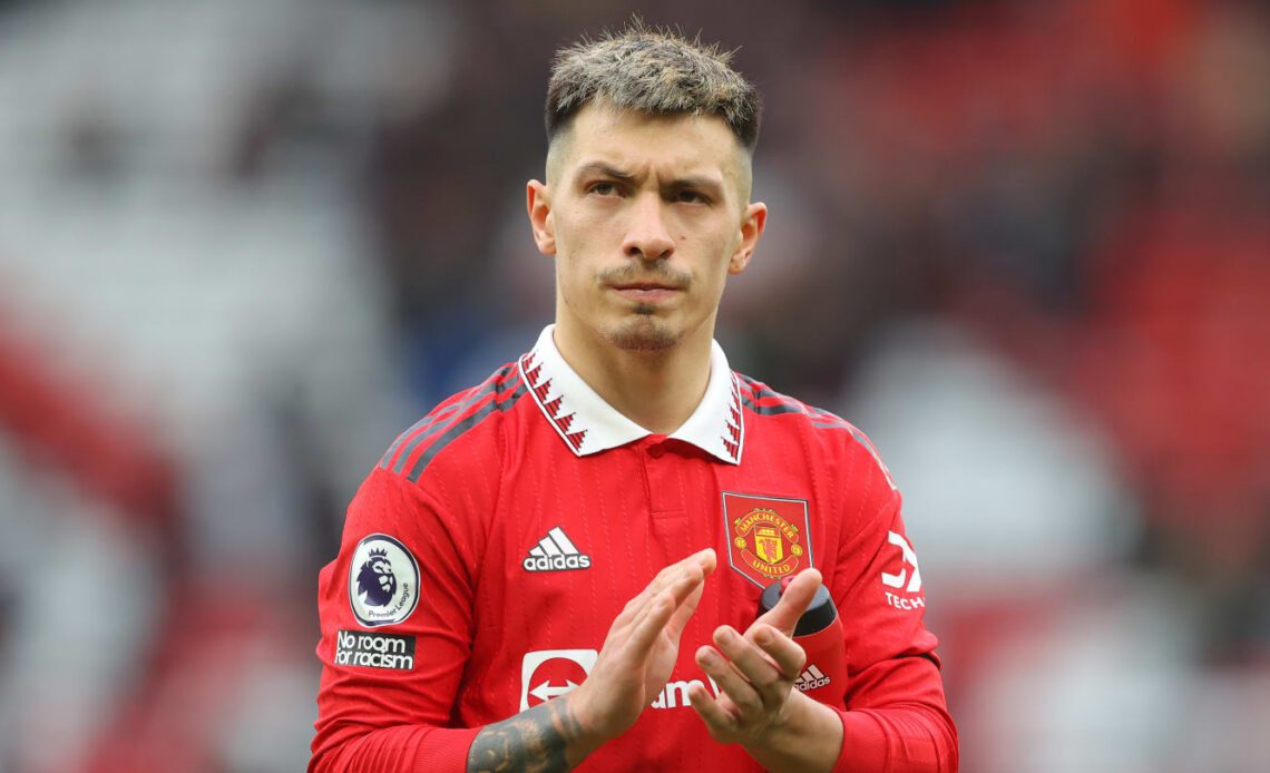 Lisandro Martinez sends heartfelt message to Man Utd fans following season-ending injury