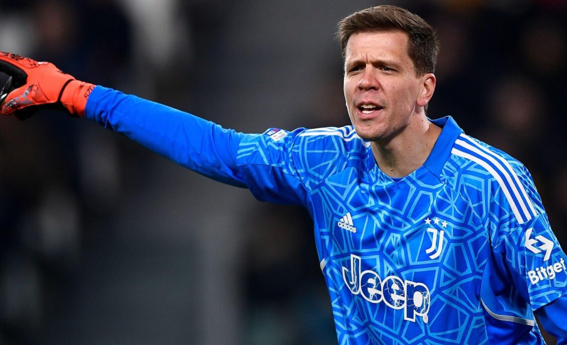 Poland goalkeeper Wojciech Szczesny in action for Juventus.