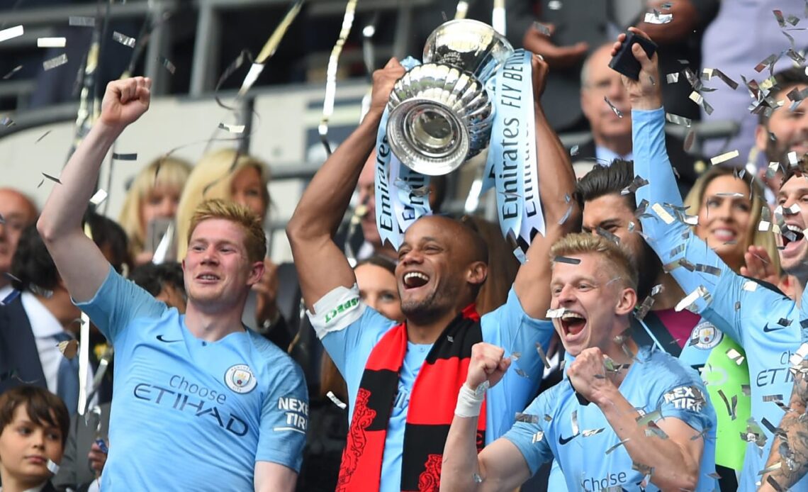 Manchester City's record in FA Cup finals