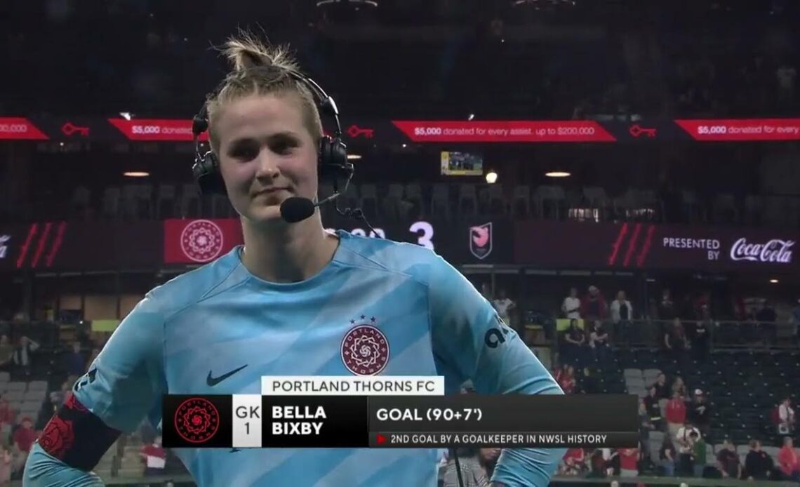 POST-MATCH | Bella Bixby discusses her late-game heroics and match against Angel City FC on April 29