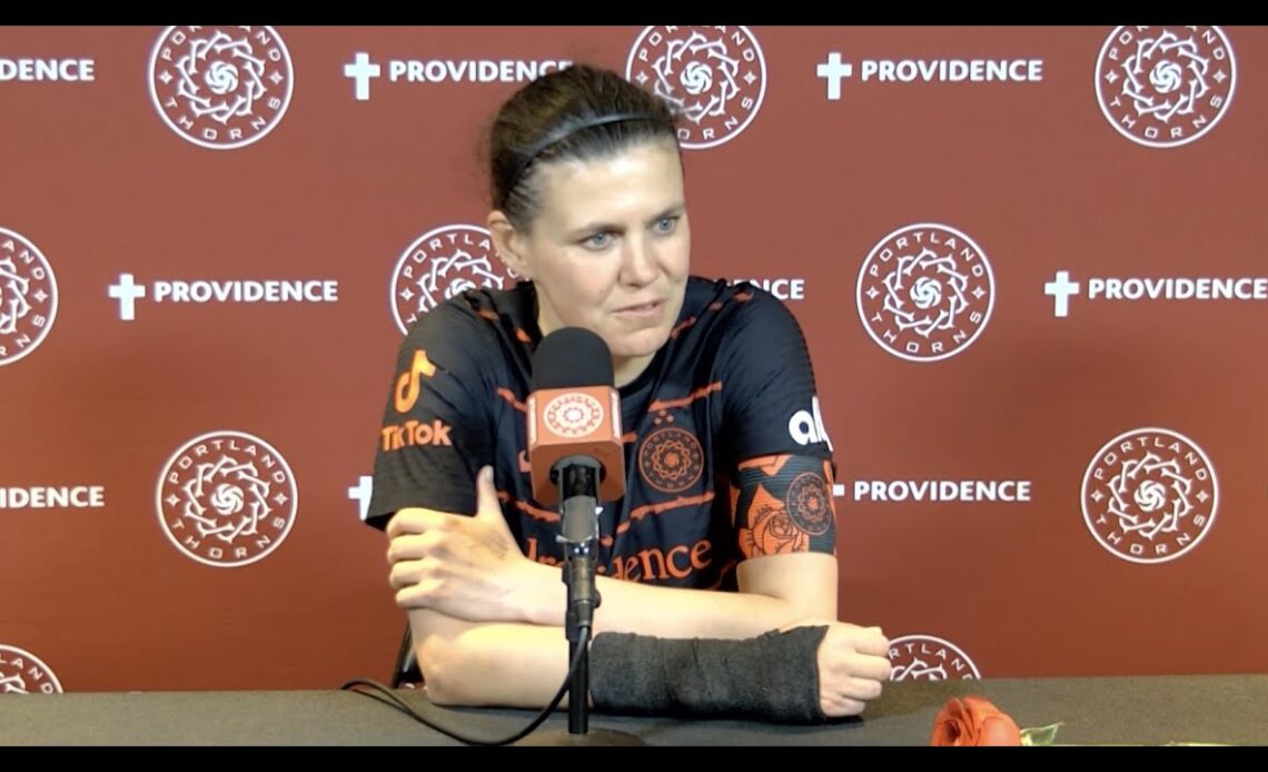 POSTGAME: Christine Sinclair, Kelli Hubly, and Mike Norris on 2-0 win over Racing | April 22, 2023