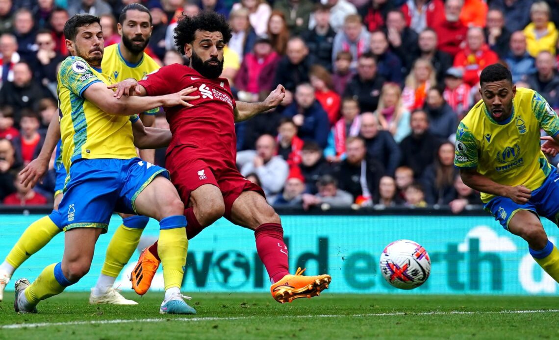 Salah settles five-goal thriller after Forest cancel out Jota brace