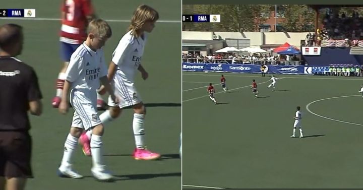 Video: Eden Hazard's son scores a worldie for Real Madrid in a youth tournament