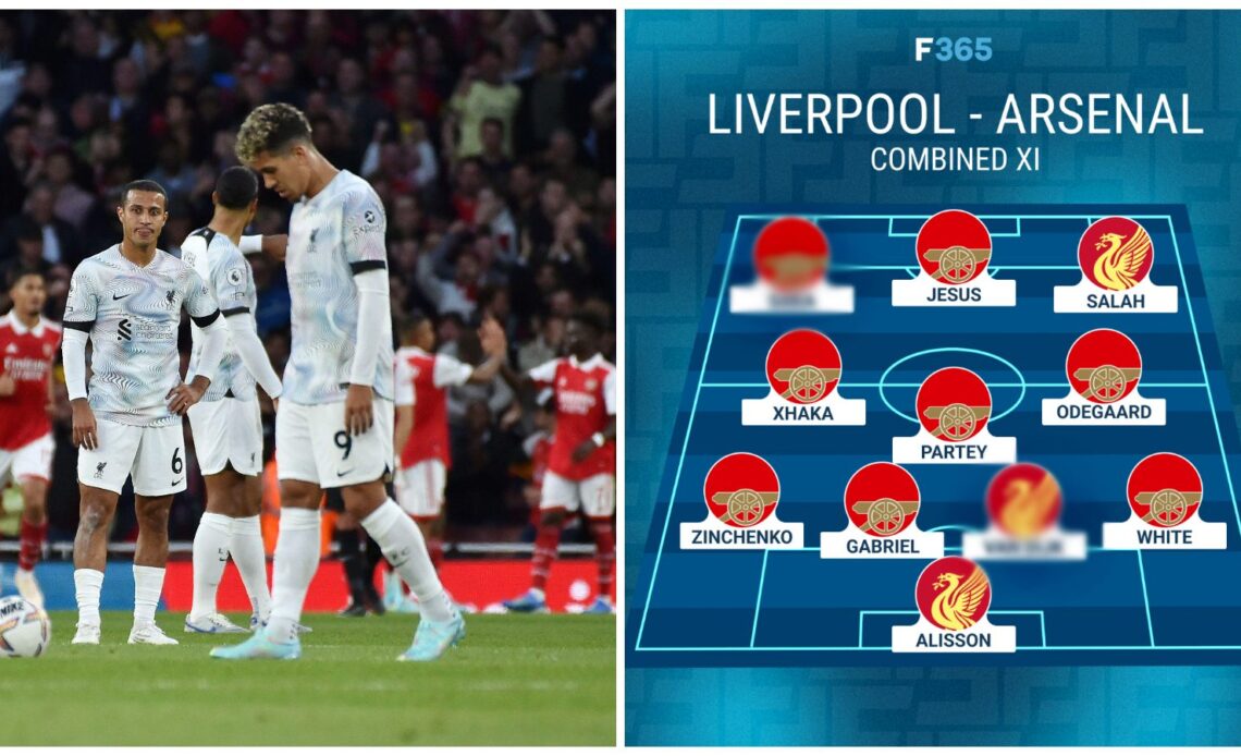 Arsenal - Liverpool combined XI