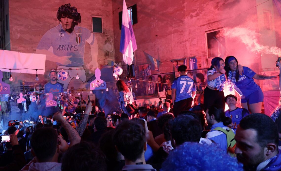 15 of the most ridiculous clips of Napoli's insane title celebrations