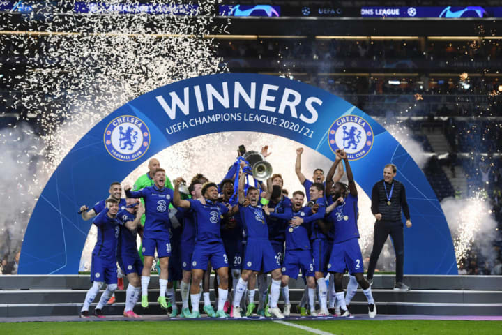 Chelsea win Champions League title