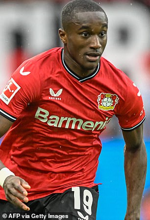 Moussa Diaby is also wanted by the Gunners