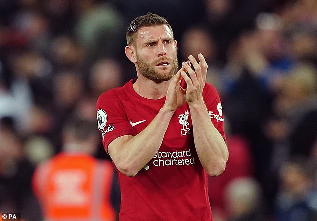 Brighton-bound James Milner is one of several players set to leave Liverpool this summer