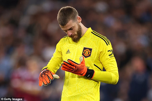 De Gea is expected to sign a new deal at Man United but has faced criticism for recent errors