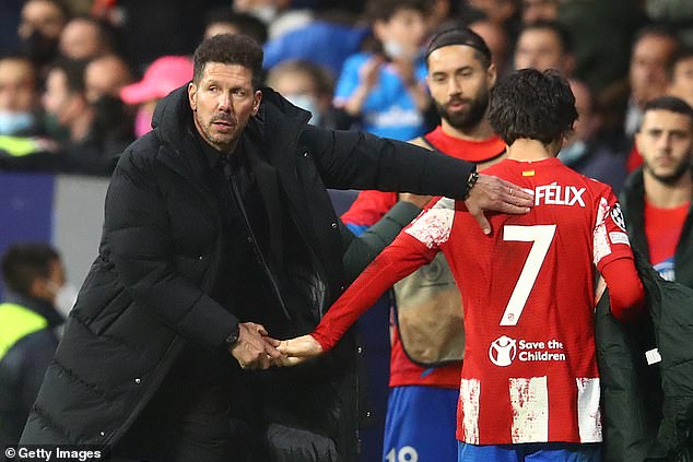 He does not appear to have a future at Atletico after falling out with Diego Simeone