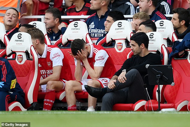 It has been a fantastic season for the Gunners but Arteta (right) is keen to improve his options