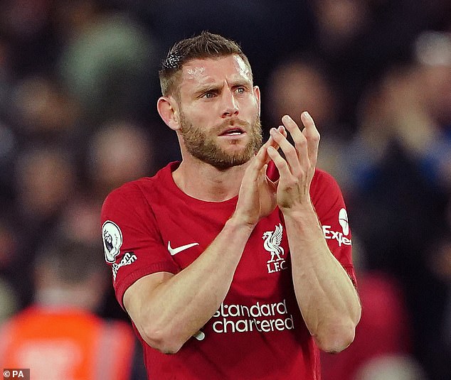 Brighton are favourites to sign James Milner when he leaves Liverpool at the end of the season