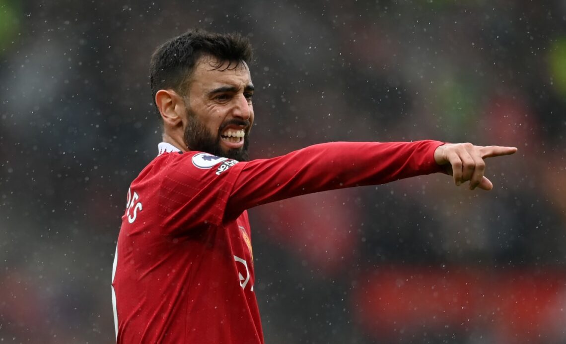 Bruno Fernandes admits he's playing through injury after Aston Villa win