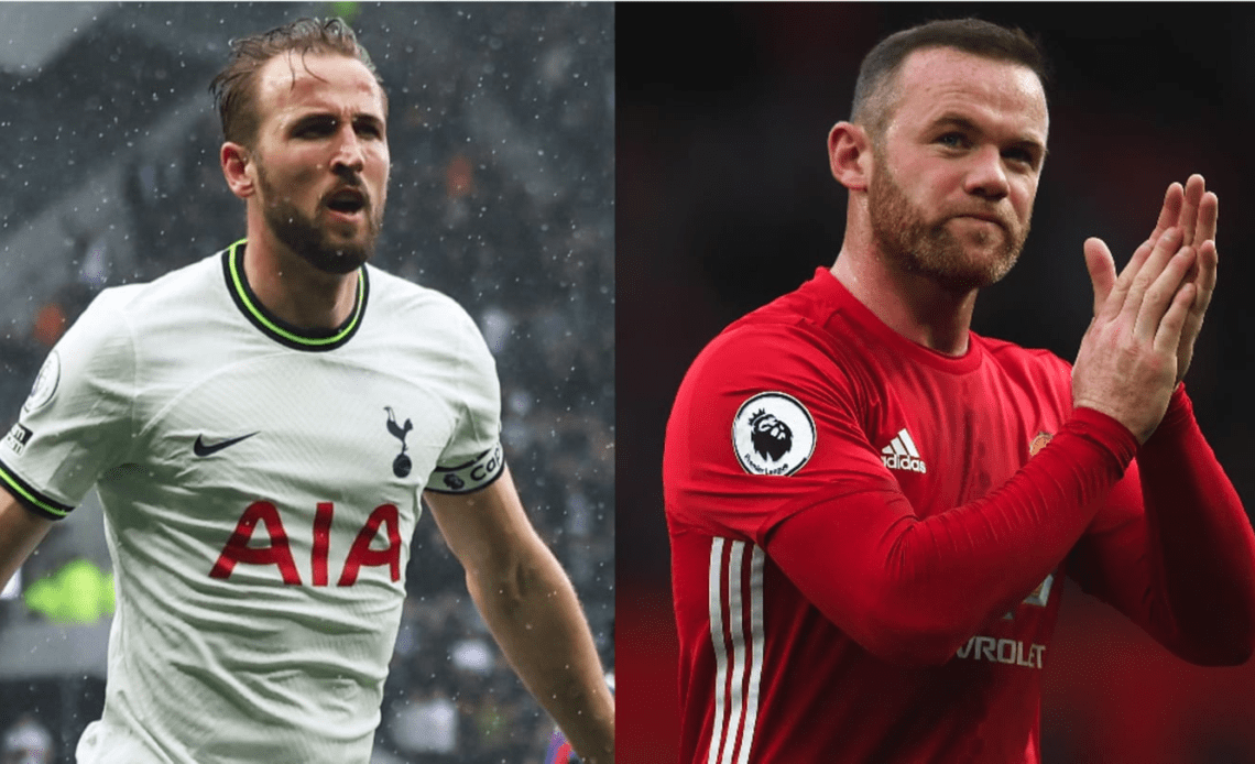 Harry Kane's Premier League record compared to Wayne Rooney's after 209th goal