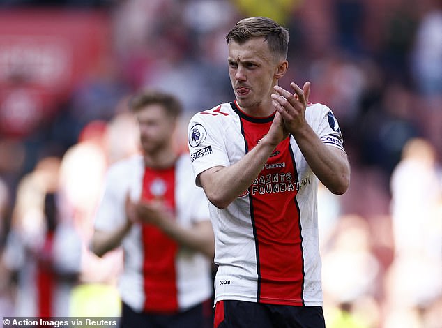 James Ward-Prowse’s Southampton contract does not contain a relegation release clause