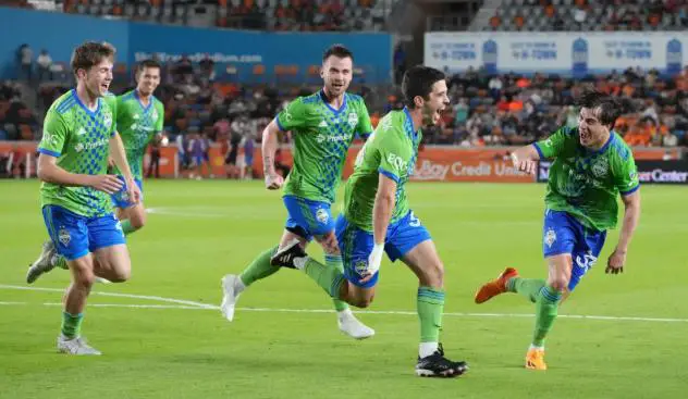 Seattle Sounders FC in action