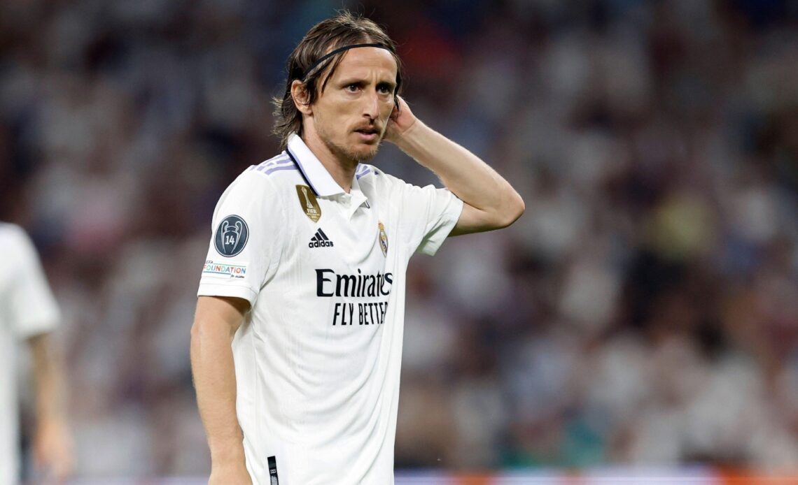 Luka Modric's heavenly first touch for Real Madrid was enough to prove God's existence
