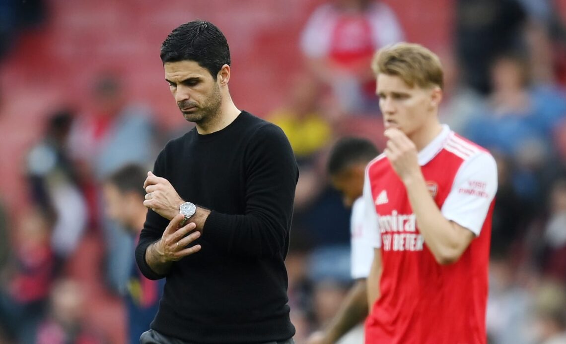 Mikel Arteta sends warning to Arsenal players after Brighton defeat