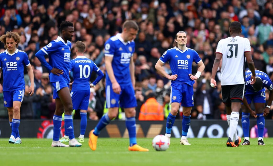 Player ratings as Foxes collapse at Craven Cottage