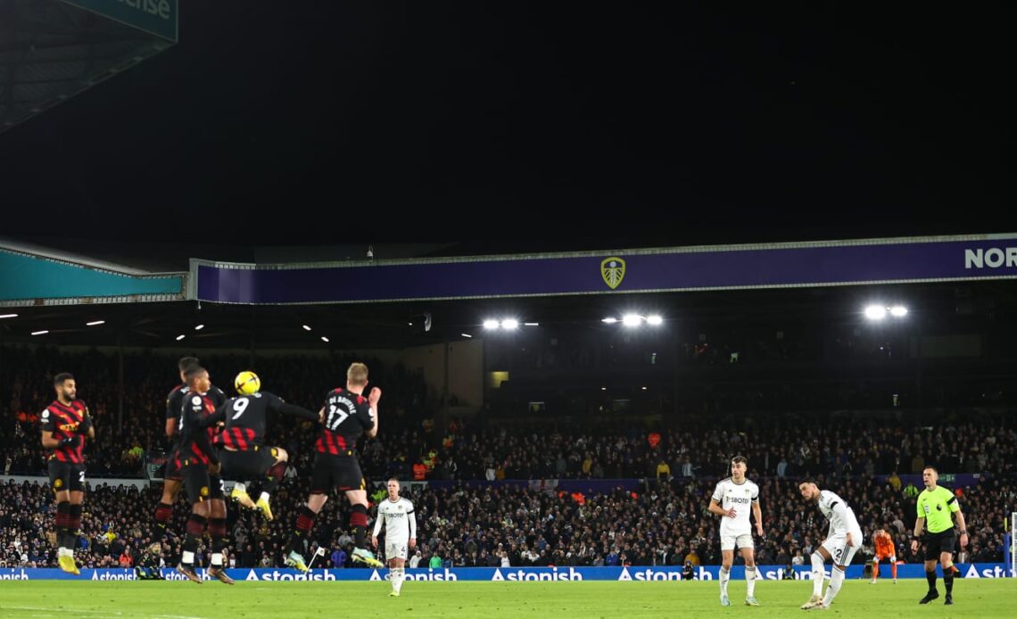 Why is Man City vs Leeds on TV during the Saturday blackout?