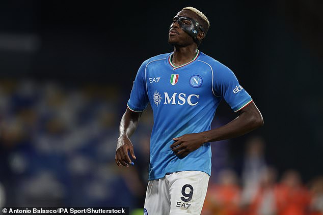 The club are said to be exploring a move for Napoli striker Victor Osimhen in January's window