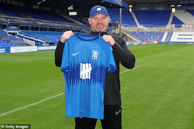 Rooney was unveiled as the new manager of Championship Birmingham City last week
