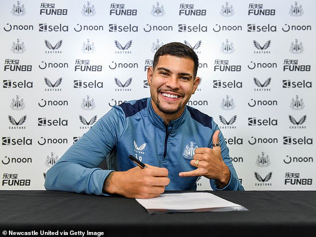The Brazilian midfielder put pen to paper on a five-year contract extension earlier this month