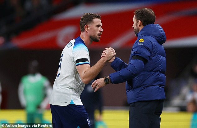 England boss Gareth Southgate threw his support behind Henderson after Friday's friendly
