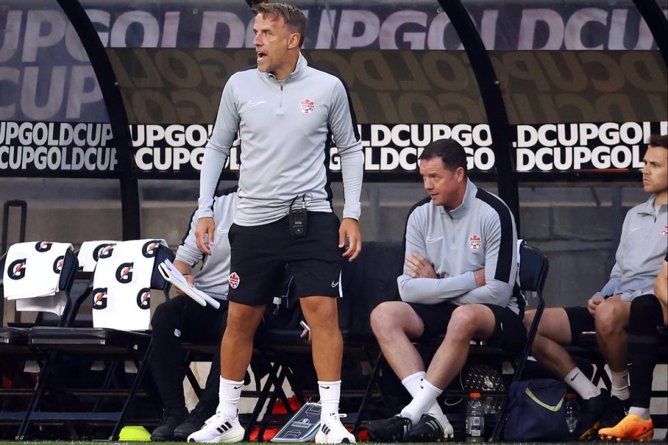 Phil Neville had been working as an assistant with Canada since his departure from Inter Miami (Getty Images)
