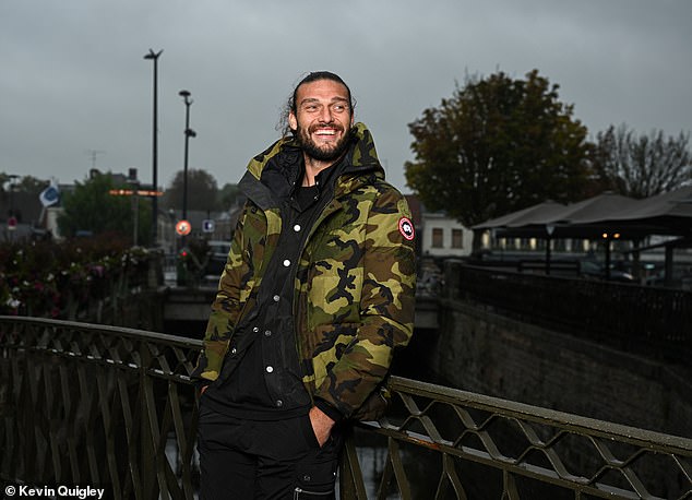 Carroll spoke to Mail Sport about how he is loving life in the sleepy town in northern France