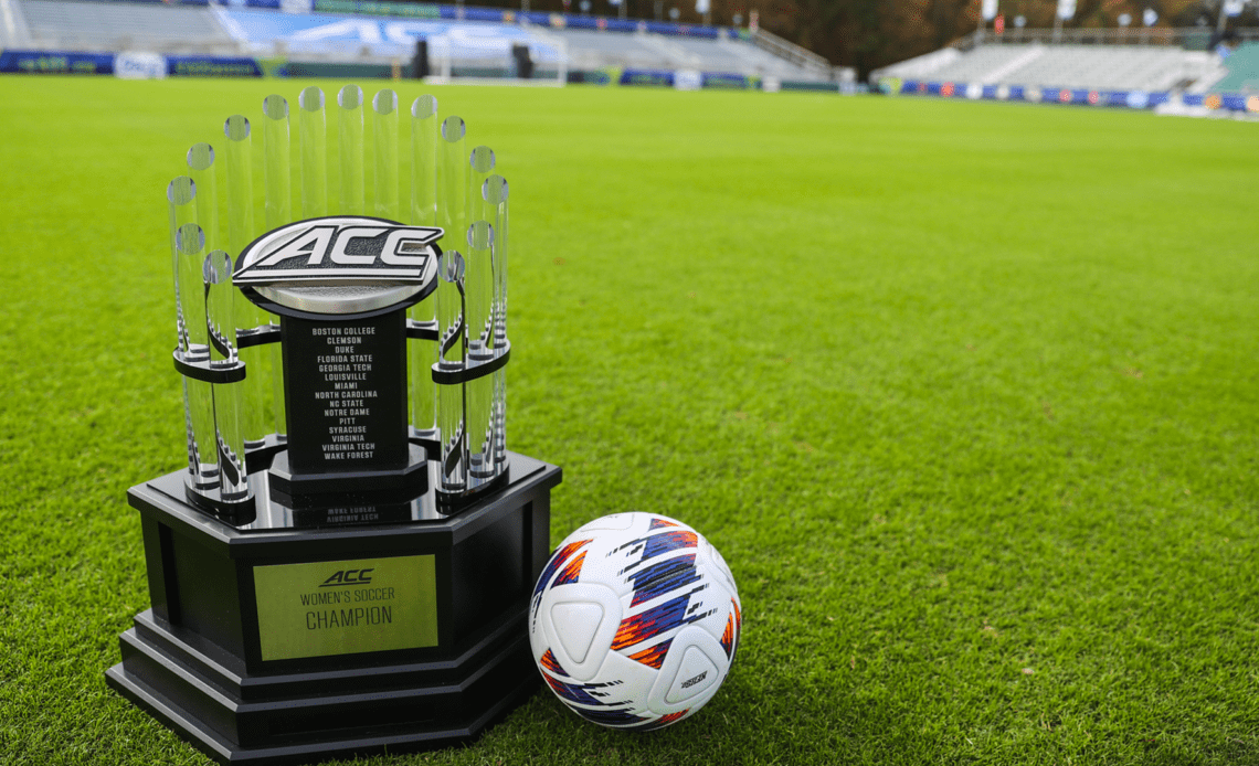 2023 Ally ACC Women's Soccer Championship Continues Thursday