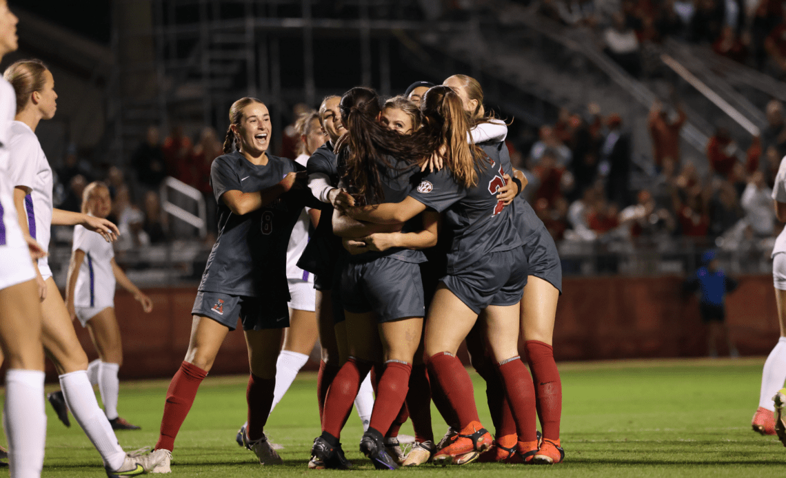 Alabama Advances to Second Round of NCAA Tournament with 2-0 Victory against Western Carolina