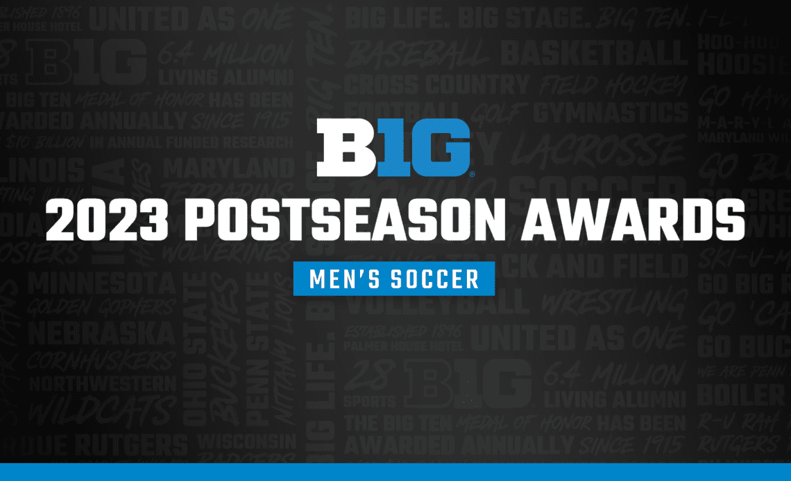 Big Ten Announces 2023 Men’s Soccer Postseason Honors