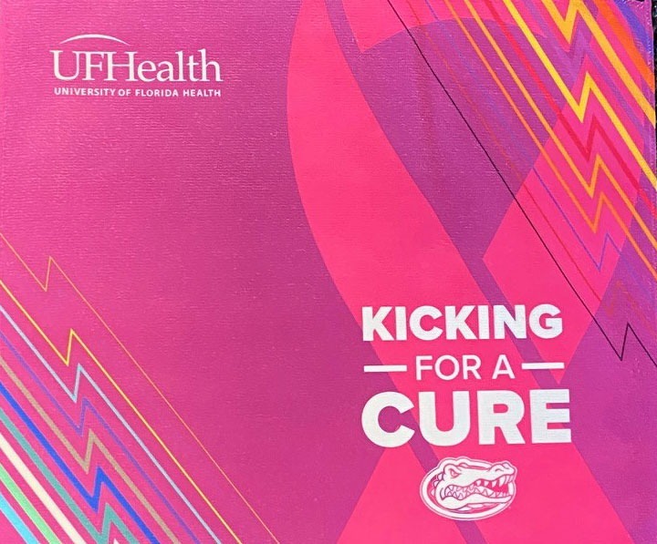 Kicking for A Cure rally towel - 2023
